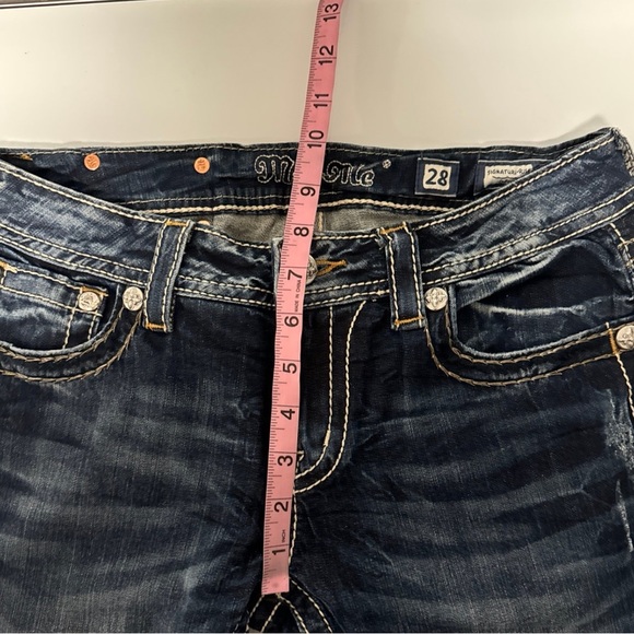 Miss me signature rise boot cut jeans size 28 - Picture 8 of 10